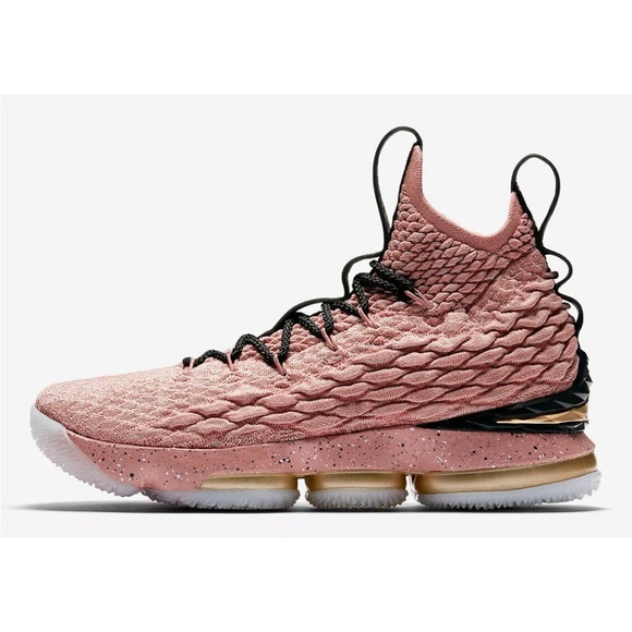 Hollywood Lebron 15 basketball shoes pink size 6 - Picture 1 of 5